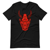 Three eyed red Hannya Short-Sleeve Unisex T-Shirt