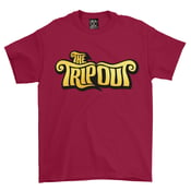 Image of T-shirt TEXT Logo Cardinal Red
