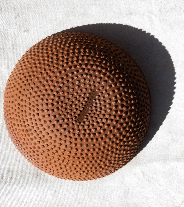 Raw Hobnail Bowl Image 3