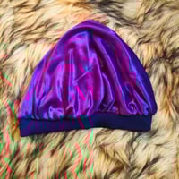 Image 2 of Banded Silk Bonnets (Child Size)