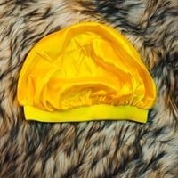 Image 4 of Banded Silk Bonnets (Child Size)