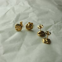 Image 4 of 22ct Gold Vermeil Earring - Mini Uisce Stud 