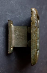 Image 4 of Bronze Door Handle with Modernist Abstract Design
