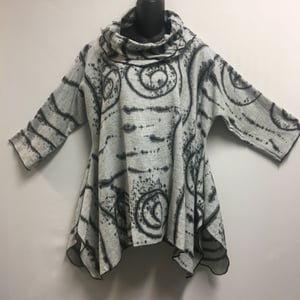 Image of Joy Tunic - Dress up your Leggings - Hand Painted African 2 Design