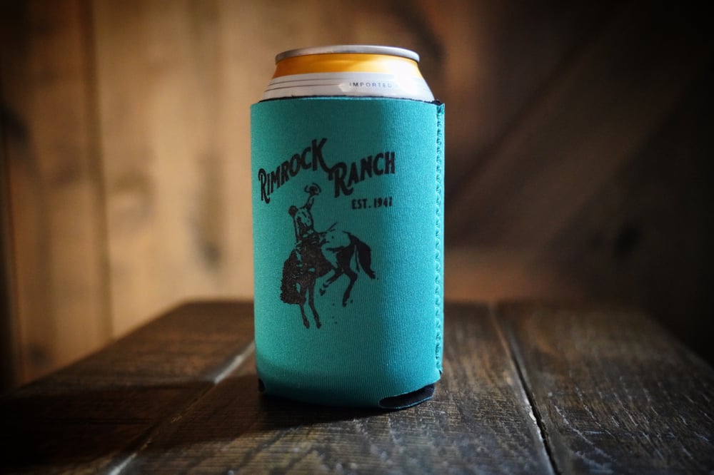 Image of Beer Holster - Turquoise Bronc Rider