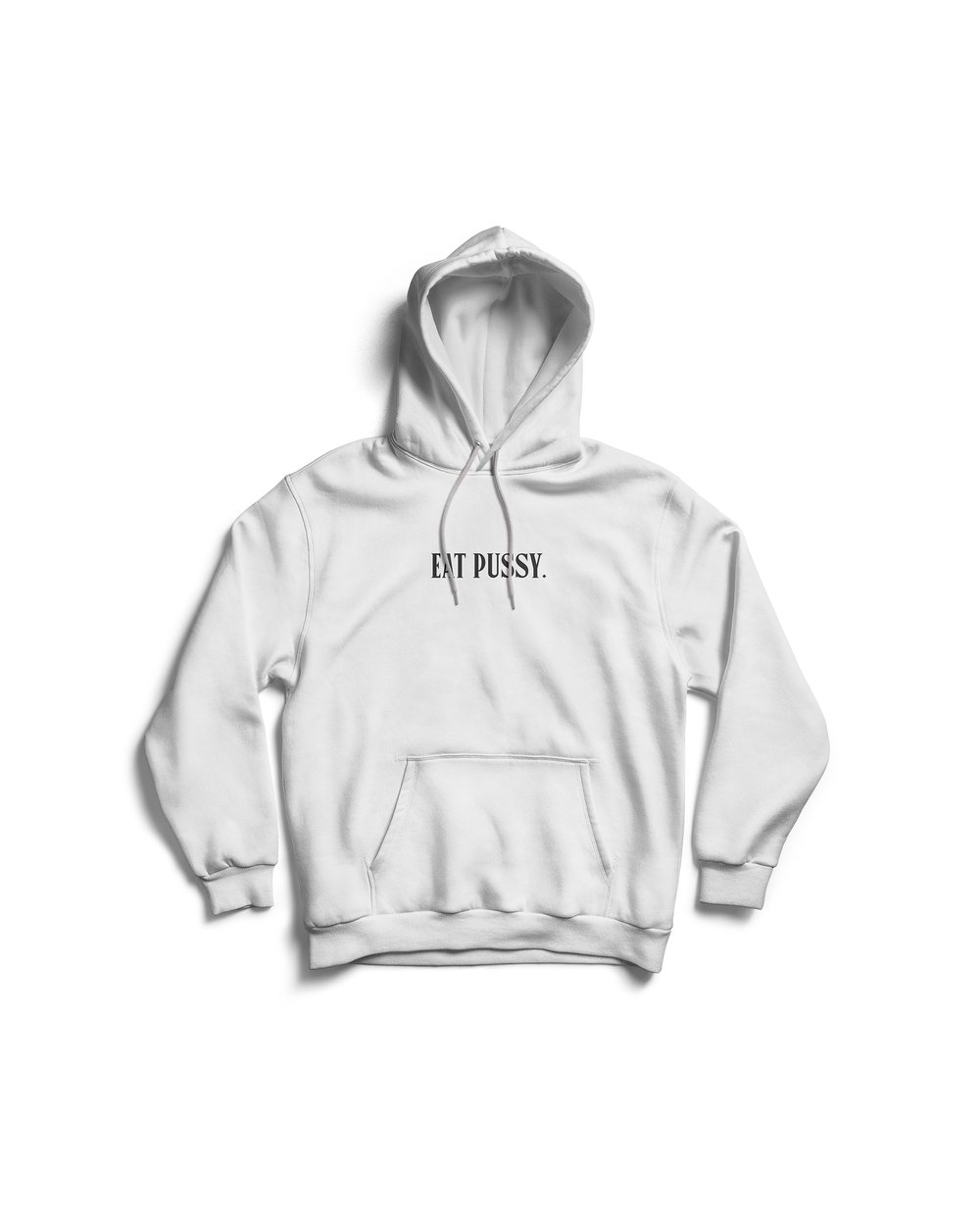 Image of Eat Pussy hoodie 2.0 (White)