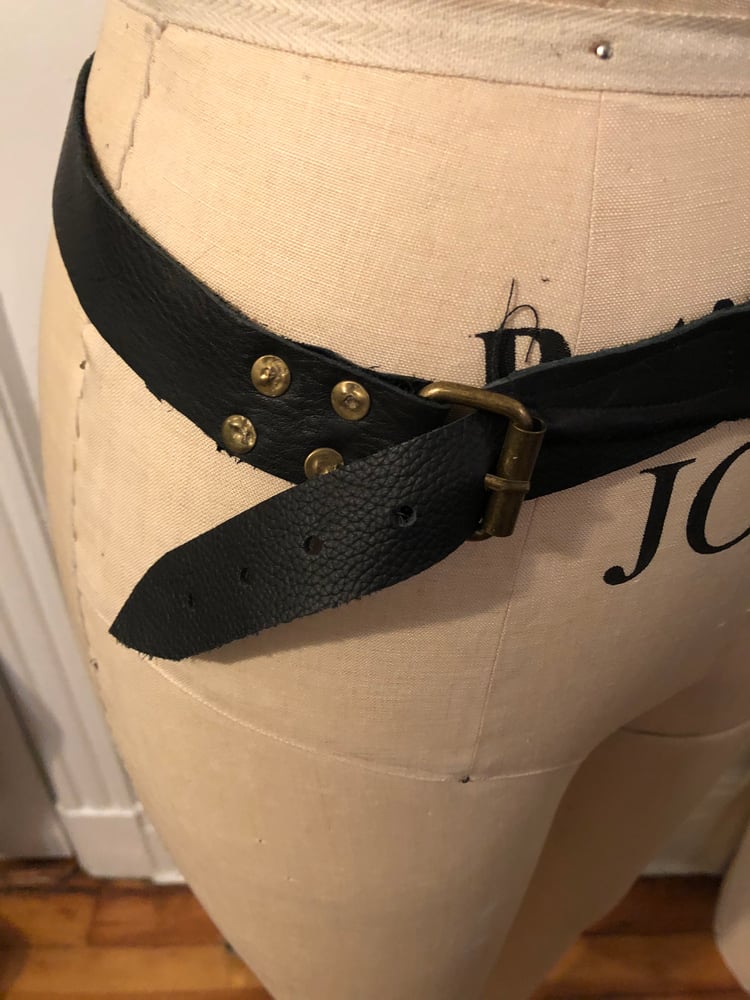 Image of Leather belt