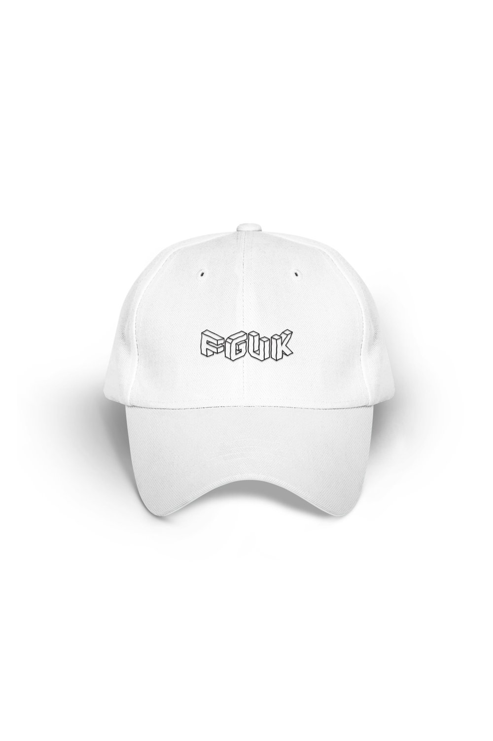 Image of WHITE FGUK SIGNET COTTON CAP