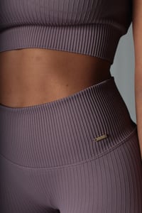 Image 3 of Dusk Ribbed Leggings - WAS £25