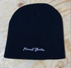 Script Logo Embroidered Skull Cap Beanie