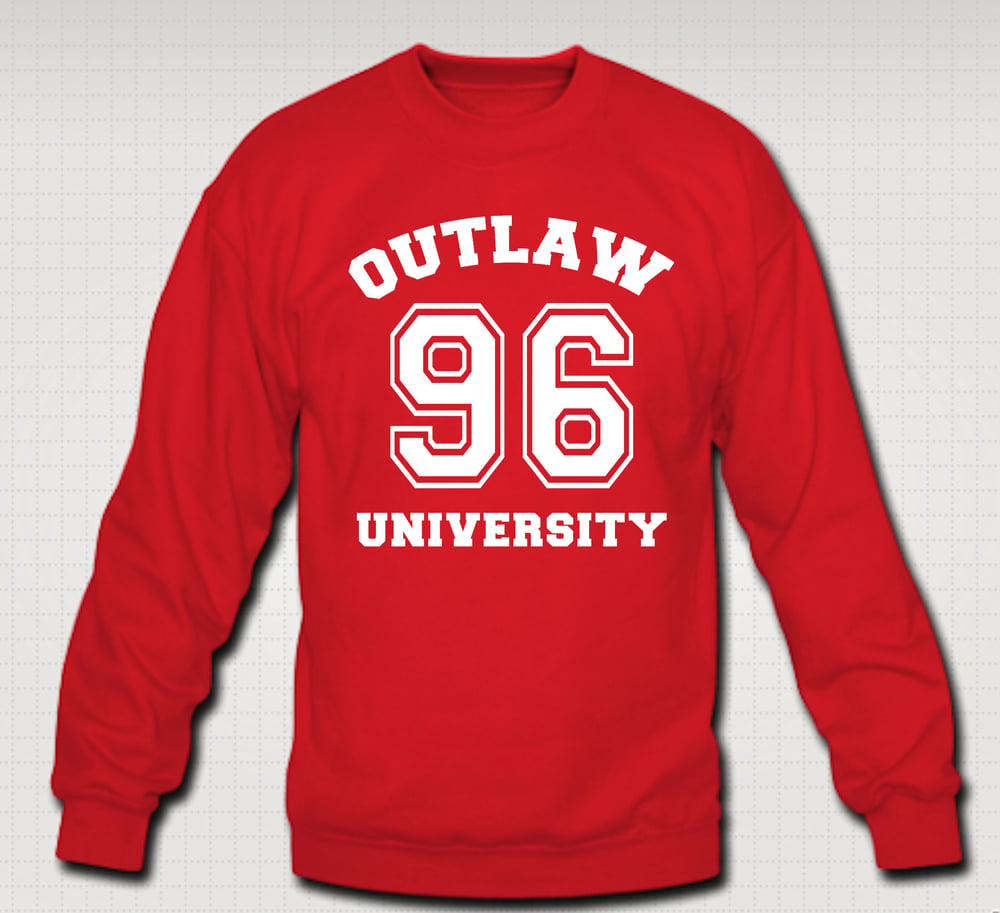 Image of OU 96 Crewneck, Comes in Navy Blue, Grey,Black,Red,Royal Blue -CLICK HERE TO SEE ALL COLORS