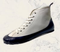 Image 1 of ALLX x Quarter416 marine hi top sneaker shoes made in Romania 