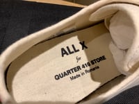 Image 3 of ALLX x Quarter416 marine hi top sneaker shoes made in Romania 