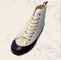 Image 5 of ALLX x Quarter416 marine hi top sneaker shoes made in Romania 