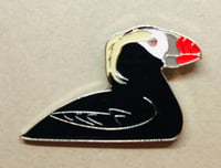 Image 2 of Tufted Puffin - May 2020 - Bird Pin Badge Grouo