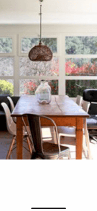 Image 2 of Table de ferme familiale en teck