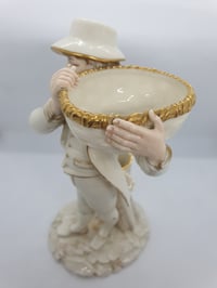 Image 2 of Royal Worcester Pair of Figural Spill Vases by James Hadley