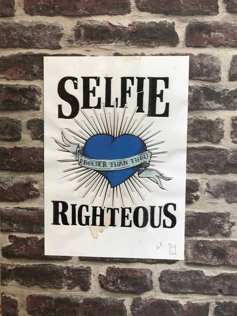 Image of PROLIER THAN THOU - SELFIE RIGHTEOUS 