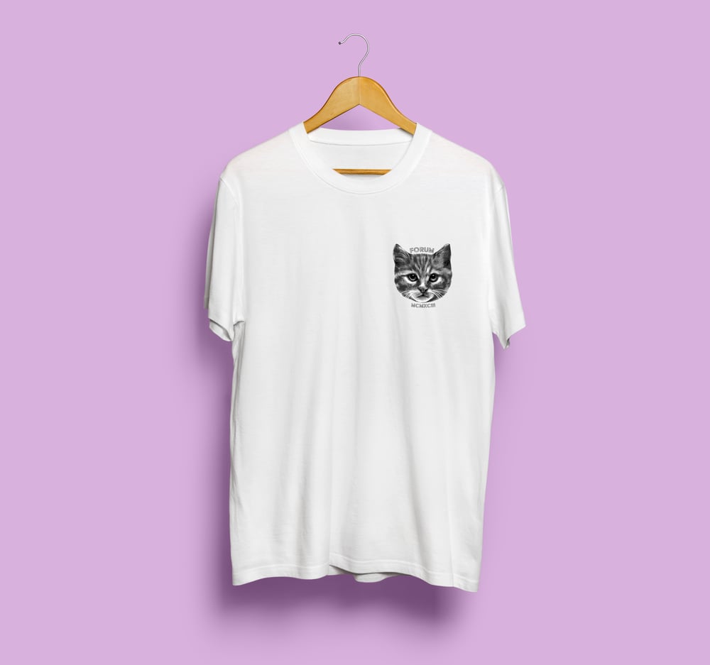 Forum Birthday Cat T-shirt