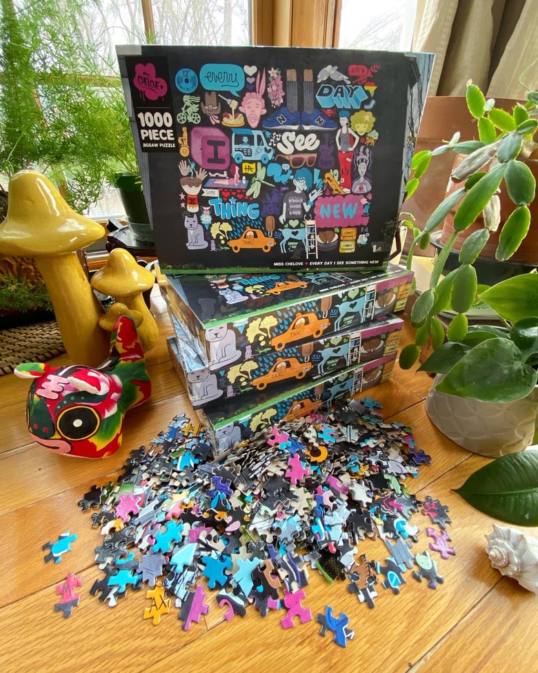 Image of Every Day I See Something New - 1000 Piece Puzzle