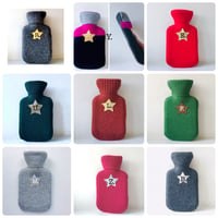 Image 4 of Pure Cashmere Mini Star Hot Water Bottle 