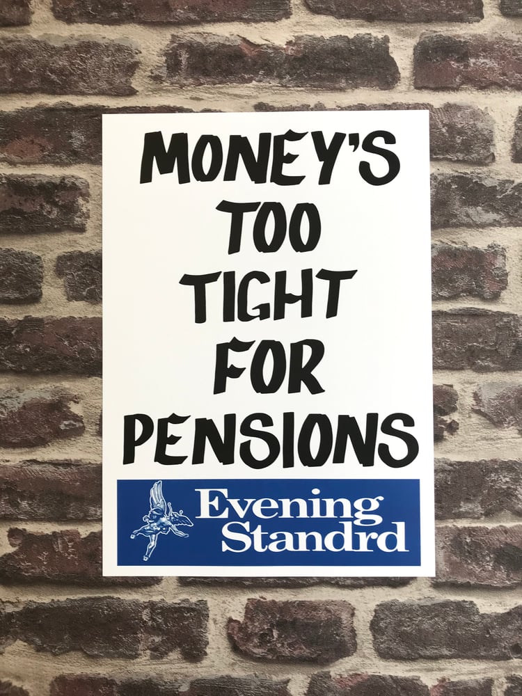 Image of Money’s Too Tight For Pensions