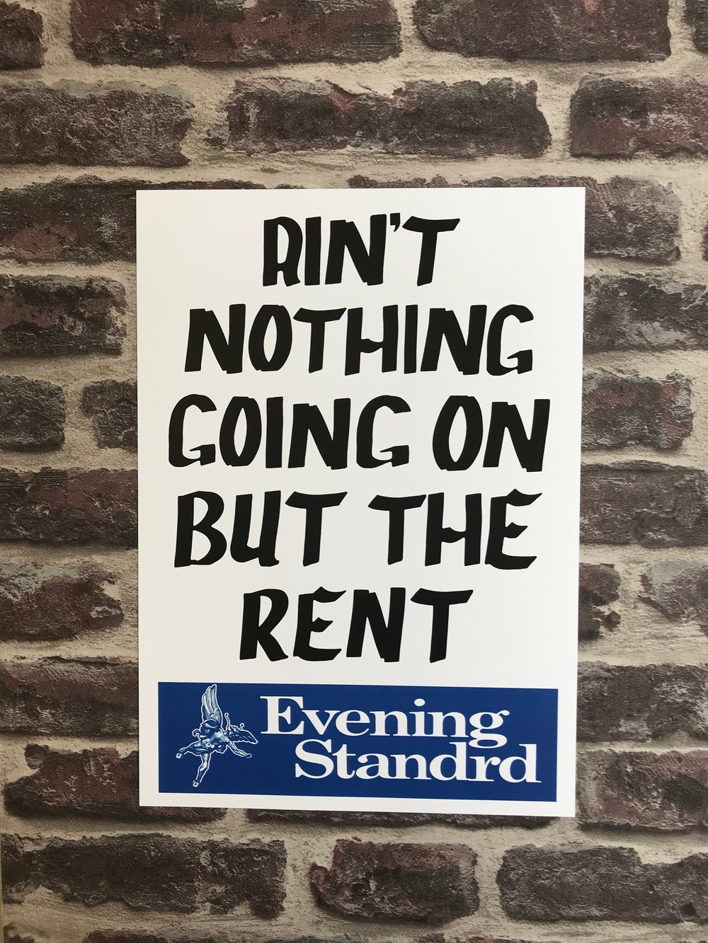 Image of AIN'T NOTHING GOING ON BUT THE RENT