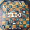 Vintalogie.com Gift Certificate 