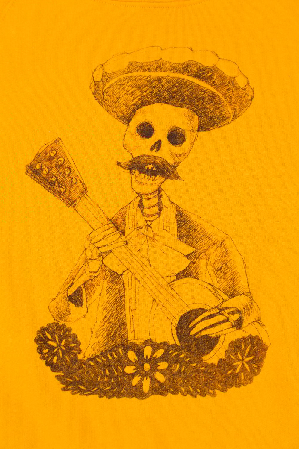 Day of the Dead Unisex Mango Hoody (Organic)