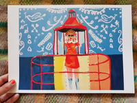 Image 2 of Wes Anderson Tribute Digital Prints: Moonrise Kingdom, Grand Budapest, Dajeerling Ltd, Steve Zissou