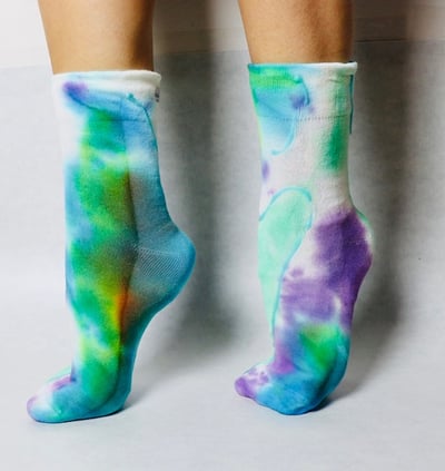 Image of Nothing but W's Glow in the Dark Socks