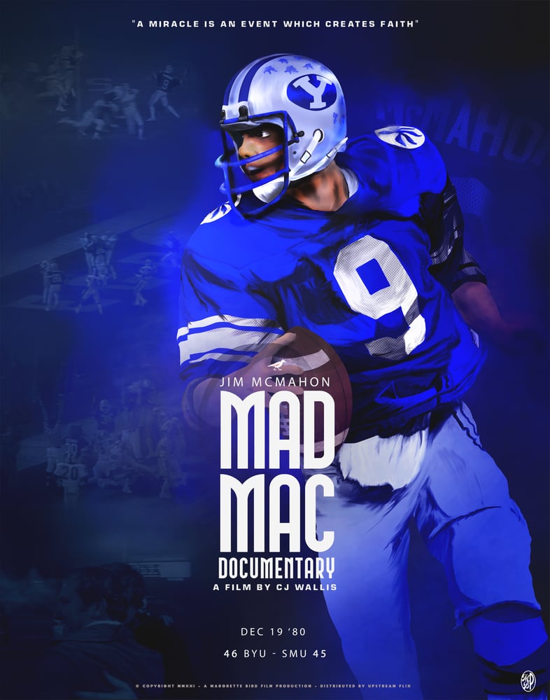 Image of MAD MAC - BYU MIRACLE BOWL POSTER