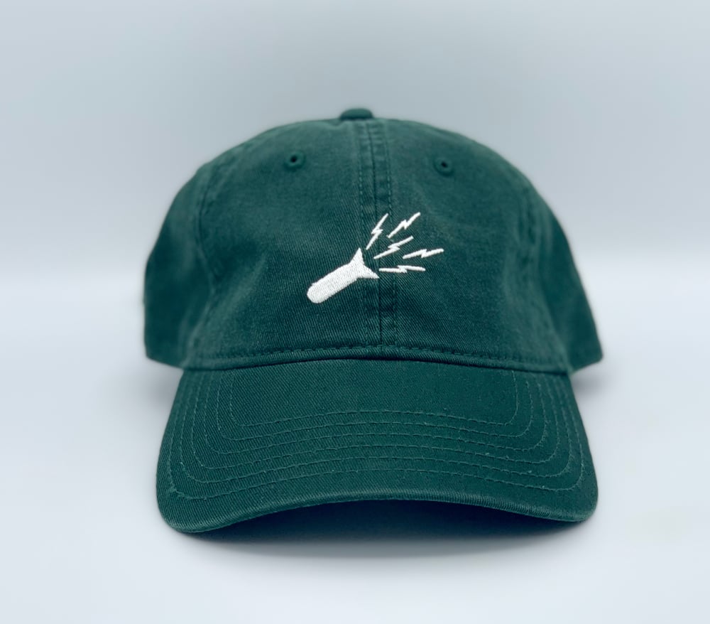 Image of SEMATIK LOGO DAD HAT - DARK GREEN