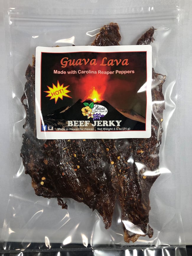 Grandpa Bert's Guava Lava Beef Jerky