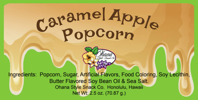 Caramel Apple Popcorn
