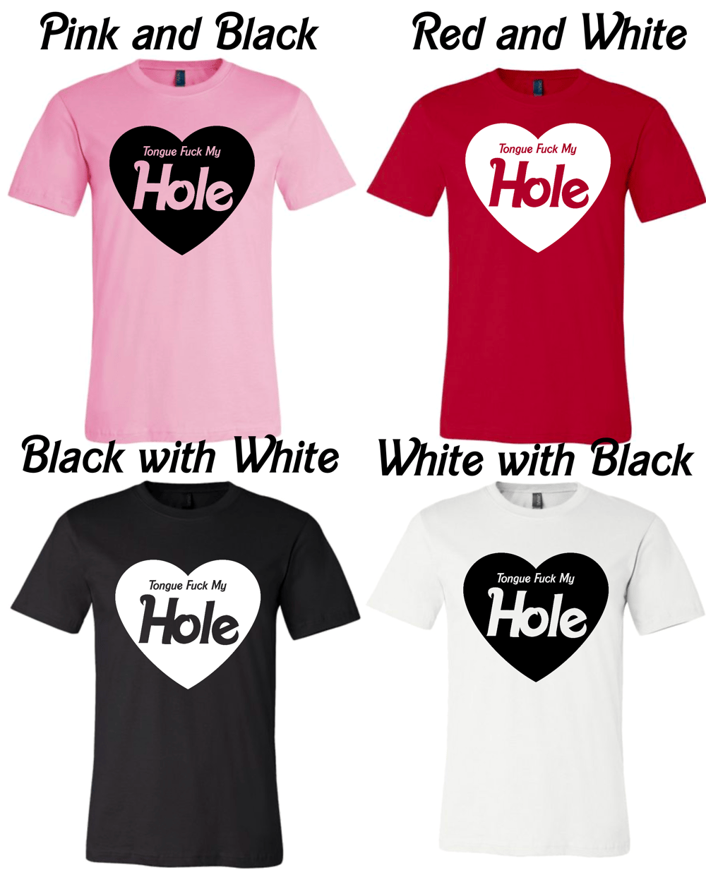 Image of Tongue Fuck My “Hole” - Bootleg T-Shirt (PREORDER!)