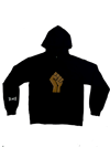 Black Hoodie, Brown Fist 