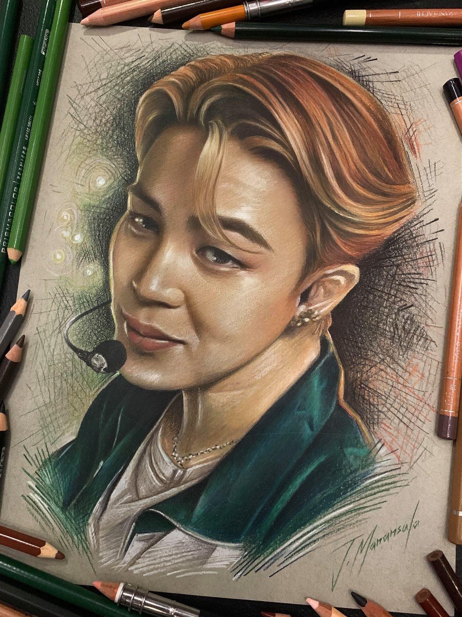 BTS Dynamite Series Park Ji-Min | JOSE MANANSALA ARTWORK