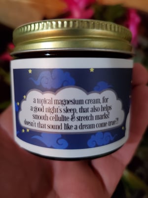Image of Dream Cream with magnesium- For cellulite and stretch marks!