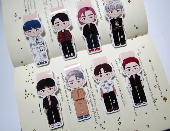 Stray Kids Bookmarks | LittleBeth