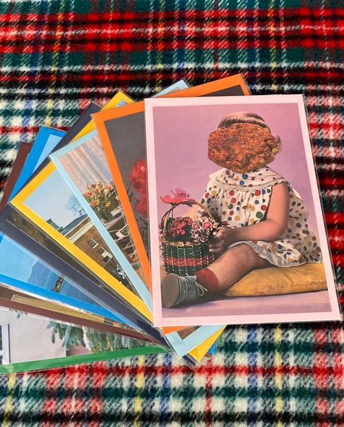 Image of 'Merry (girl)' - greeting cards with envelope (2)