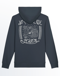 Image 1 of "No Comprende Senior" Hoodie - India Ink Grey