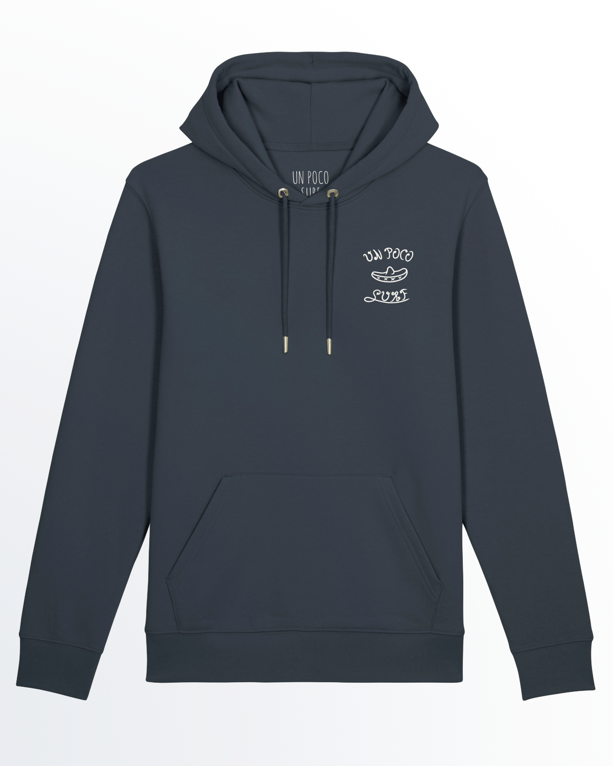 "No Comprende Senior" Hoodie - India Ink Grey