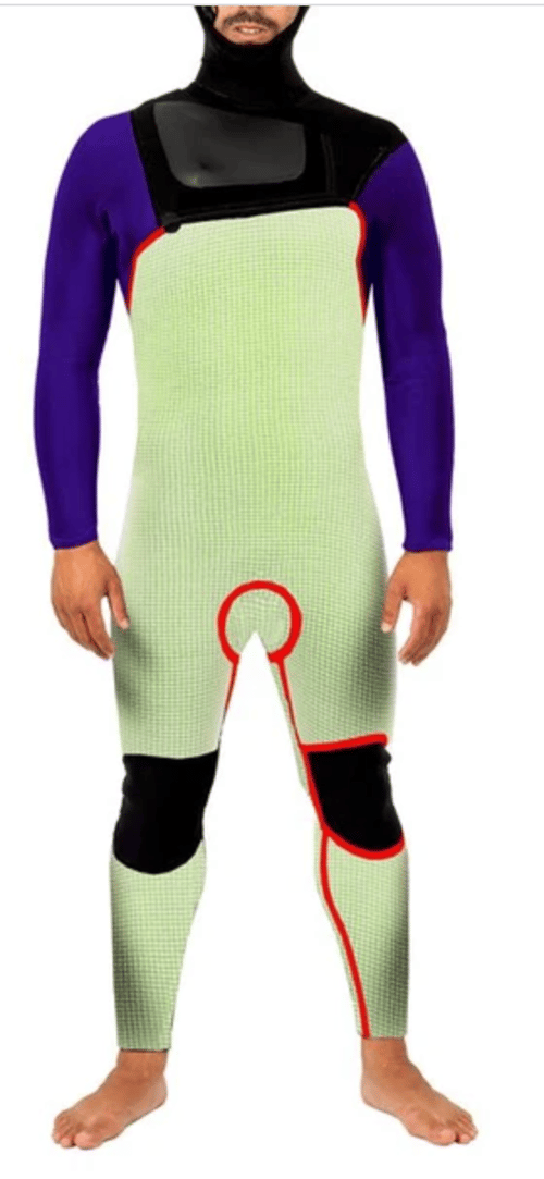 Image of Janga Winter Wetsuit PHANTOM BLOT PURPLE