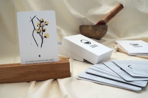 Image of PACK CARTAS + PEANA MADERA
