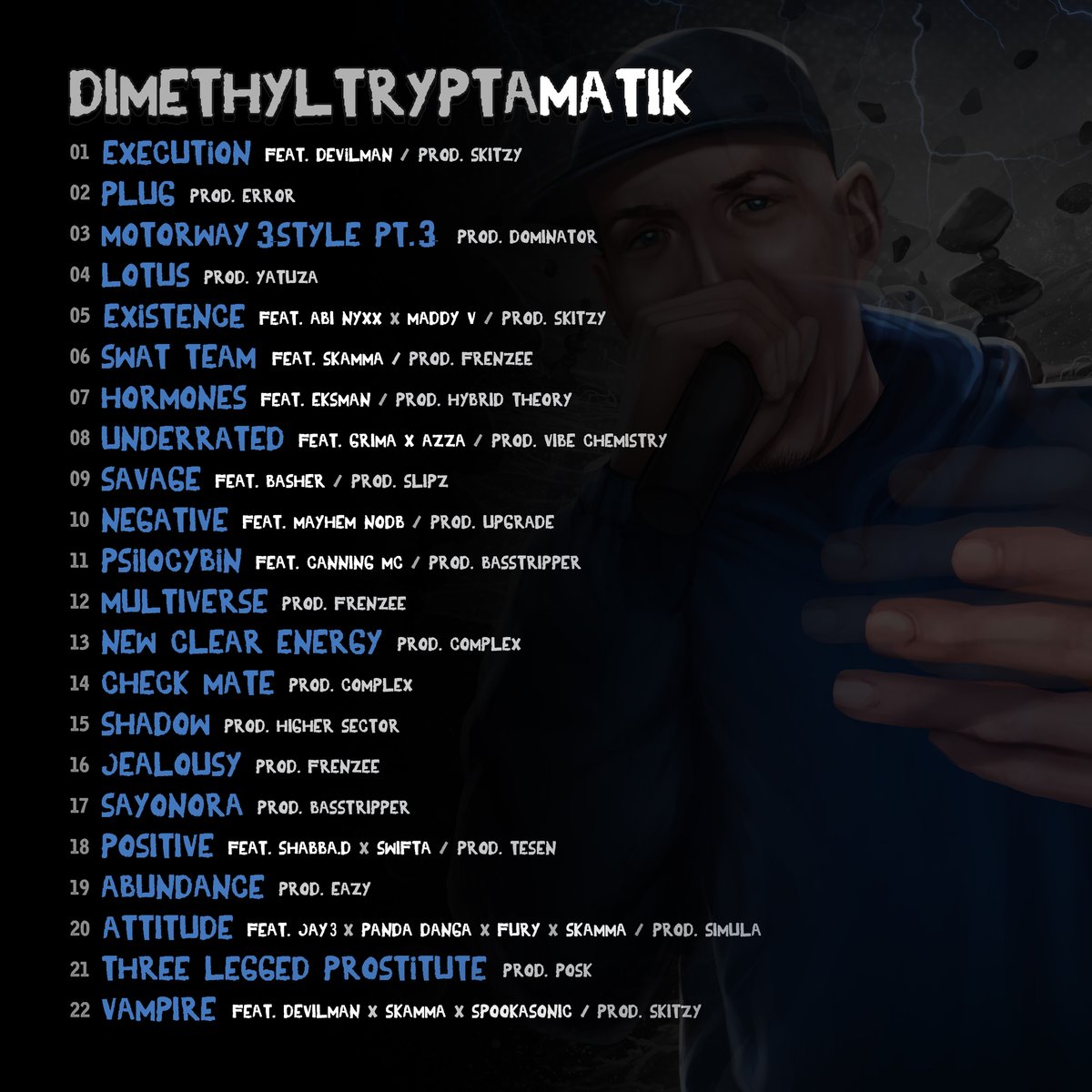Image of Dimethyltryptamatik - Physical CD