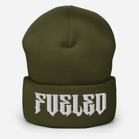 Image 5 of Fuckin' Fueled White Embroidered Beanies 