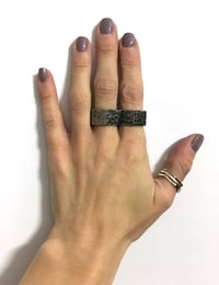 Image 3 of Gunmetal Busted Nut Duster Ring