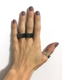 Image 4 of Gunmetal Busted Nut Duster Ring