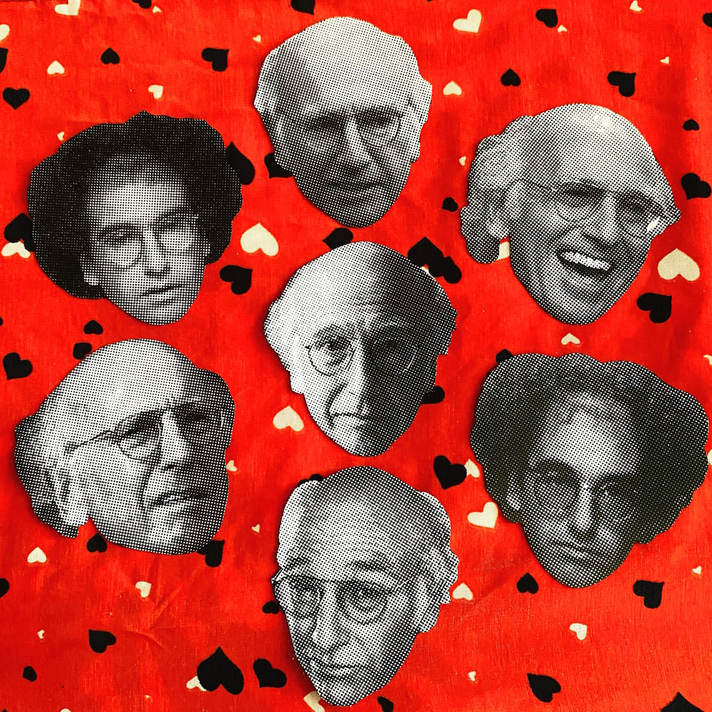 Image of Larry David sticker pack